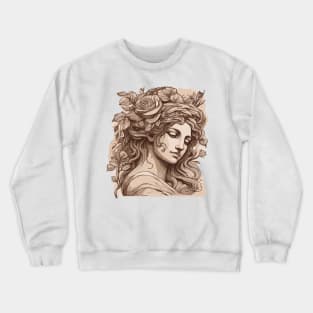 Greek Goddess Crewneck Sweatshirt